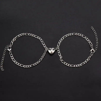 Unisex Double Layer Chain Romantic Couple Bracelet