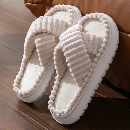 Unisex Thickened EVA Bottom Open-Toe Slippers