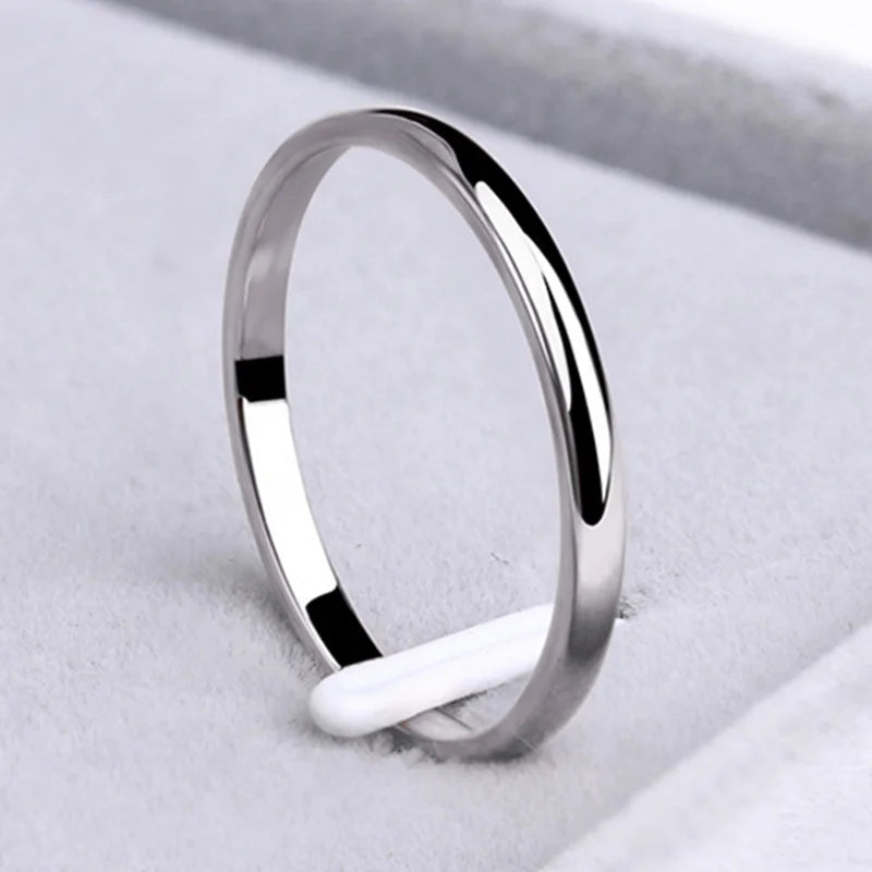 Unisex Gold Plated Couple Wedding Rings
