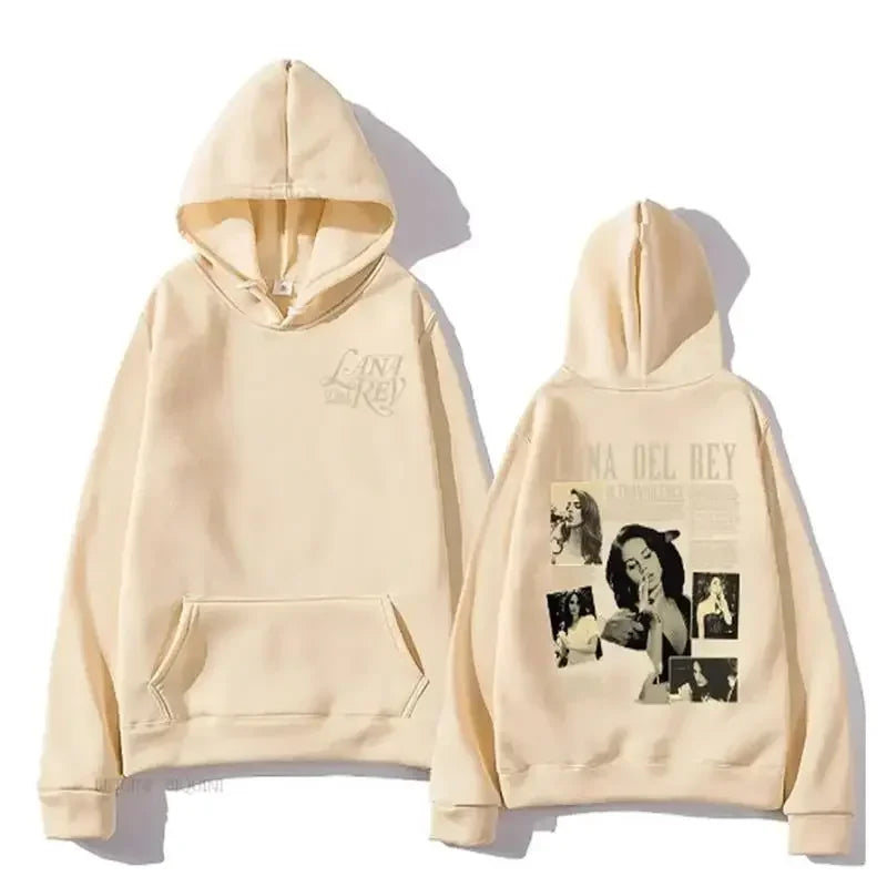 Unisex Long Sleeve Vintage Graphic Hoodie