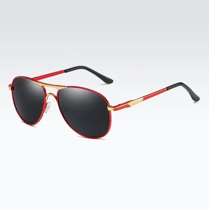 Unisex Luxury Polarized UV400 Metal Sunglasses
