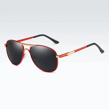 Unisex Luxury Polarized UV400 Metal Sunglasses