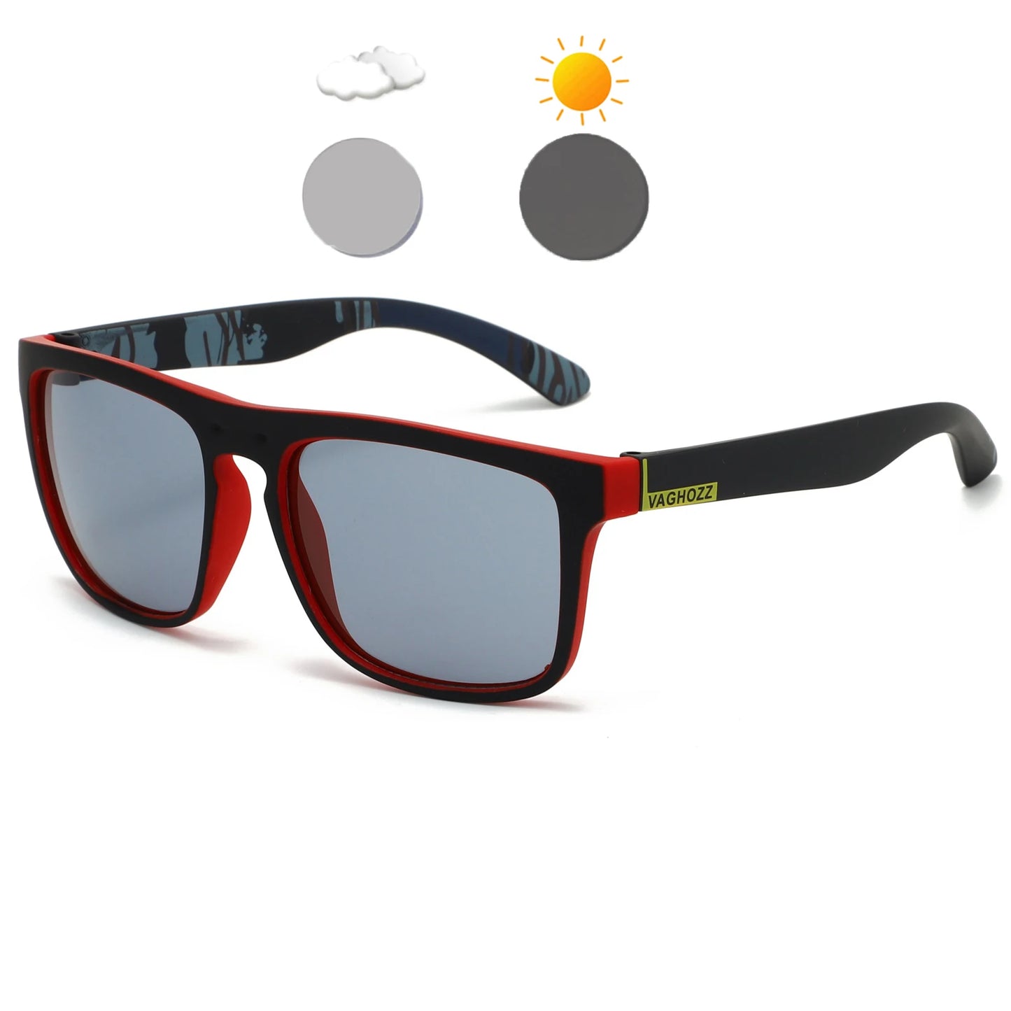 Unisex Polarized UV400 Sports Retro Sunglasses