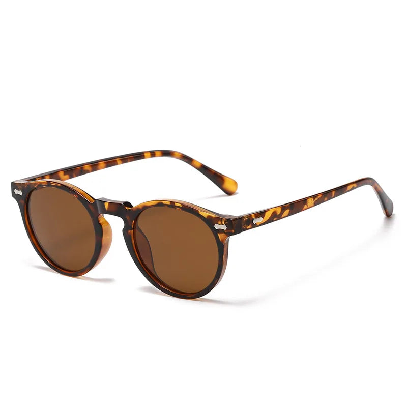 Unisex Retro Round Polarized Vintage Eyewear
