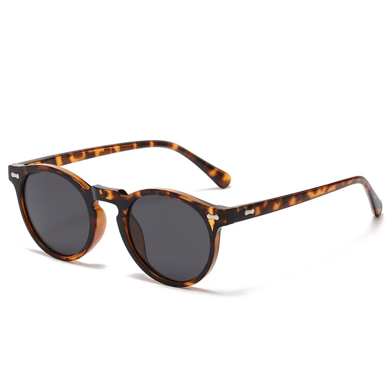 Unisex Retro Round Polarized Vintage Eyewear