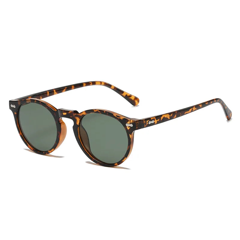 Unisex Retro Round Polarized Vintage Eyewear