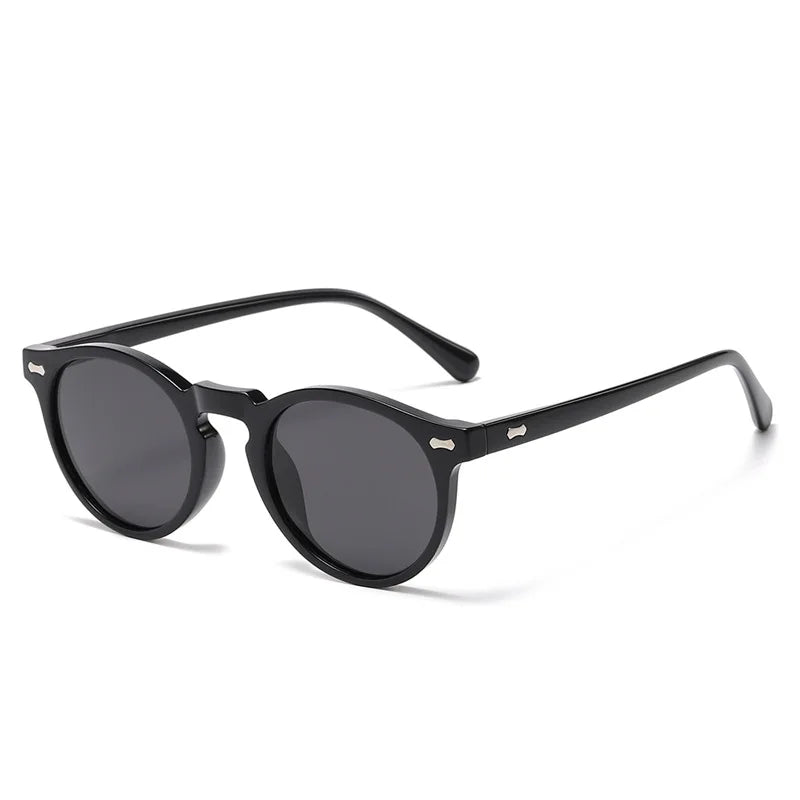 Unisex Retro Round Polarized Vintage Eyewear