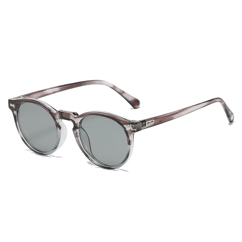 Unisex Retro Round Polarized Vintage Eyewear