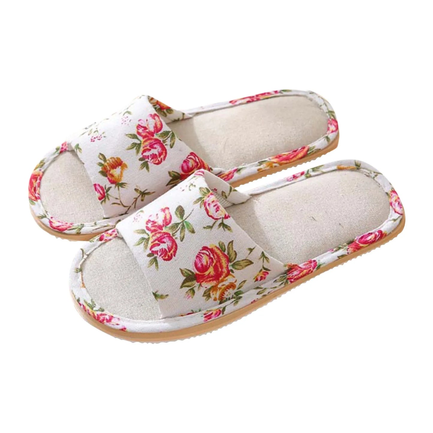 Unisex Soft-Soled Printed Slippers