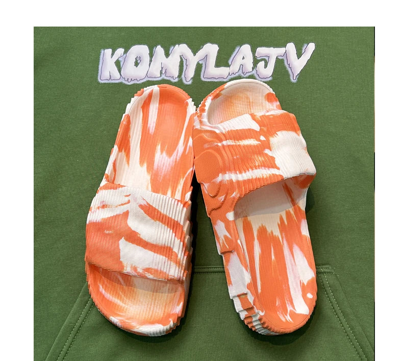 Unisex Soft Sole Bathroom Camouflage Slippers