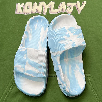 Unisex Soft Sole Bathroom Camouflage Slippers