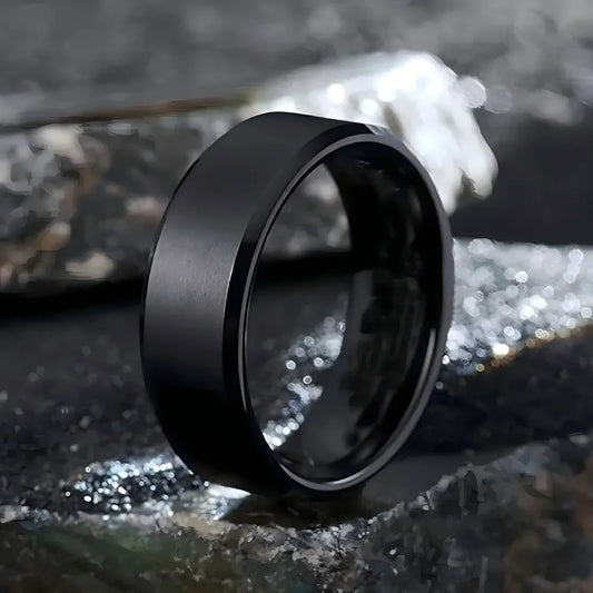 Unisex Stainless Steel Rings Charm Jewelry