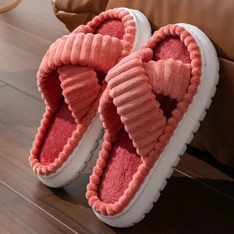 Unisex Thickened EVA Bottom Open-Toe Slippers
