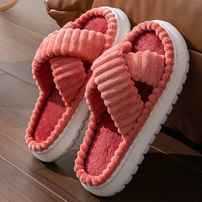 Unisex Thickened EVA Bottom Open-Toe Slippers