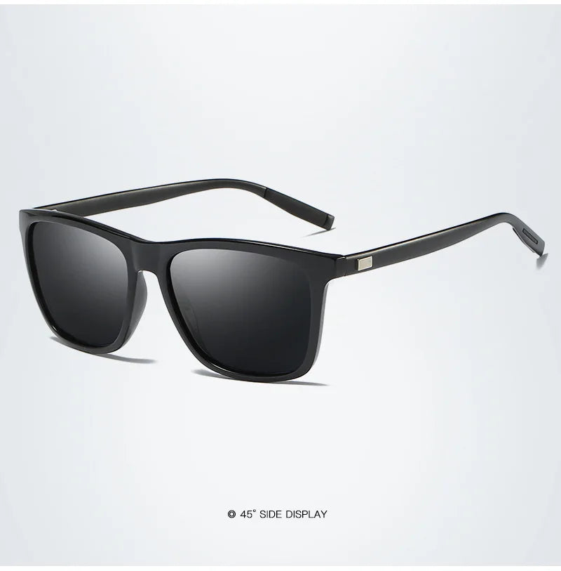 Unisex Vintage Aluminum Frame Sunglasses - Driving Eyewear