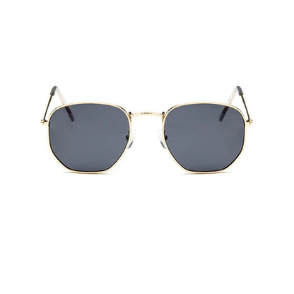 Unisex Vintage Metal Frame UV400 Driving Sunglasses