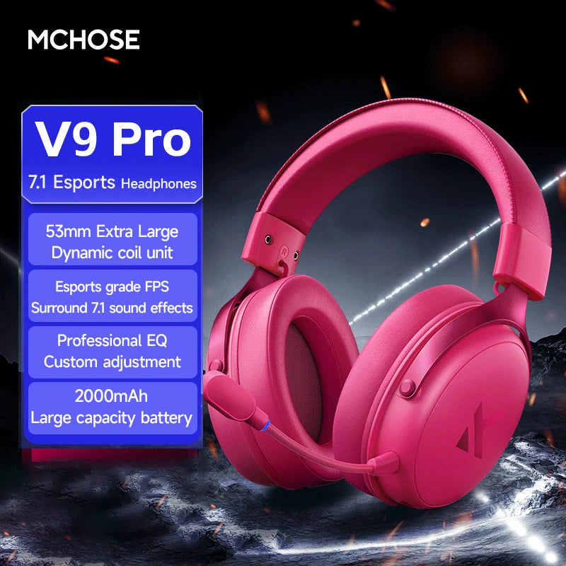 V9 Pro Wireless Gaming Headset With Mic