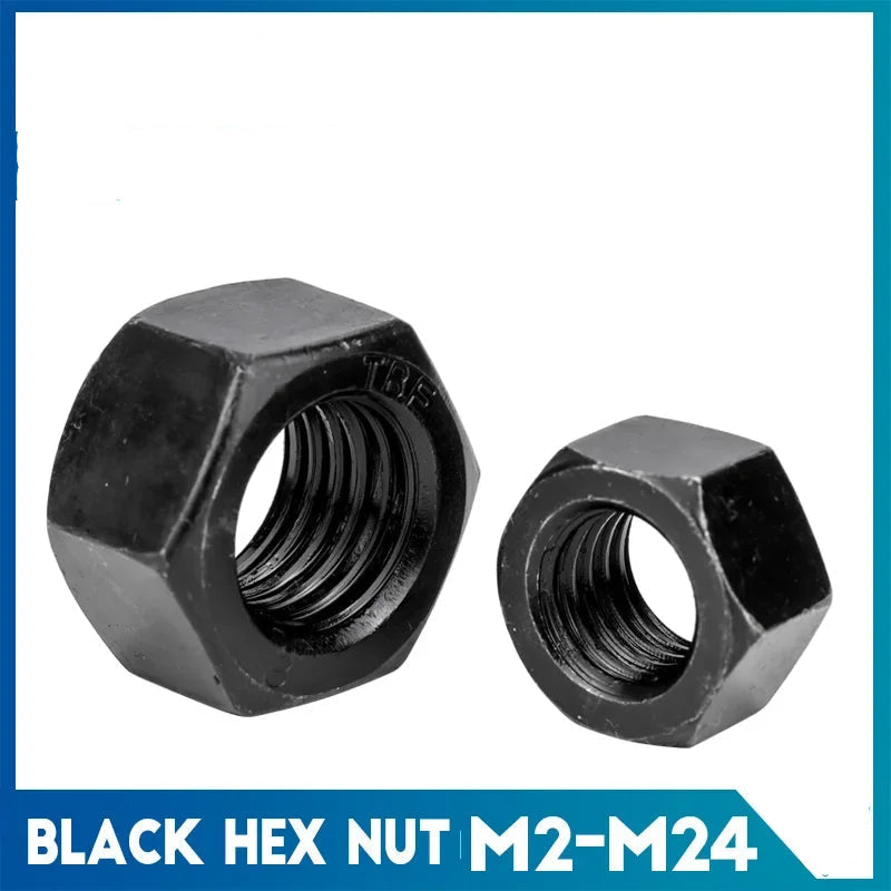 Various Sizes Carbon Steel Metric Hex Nuts