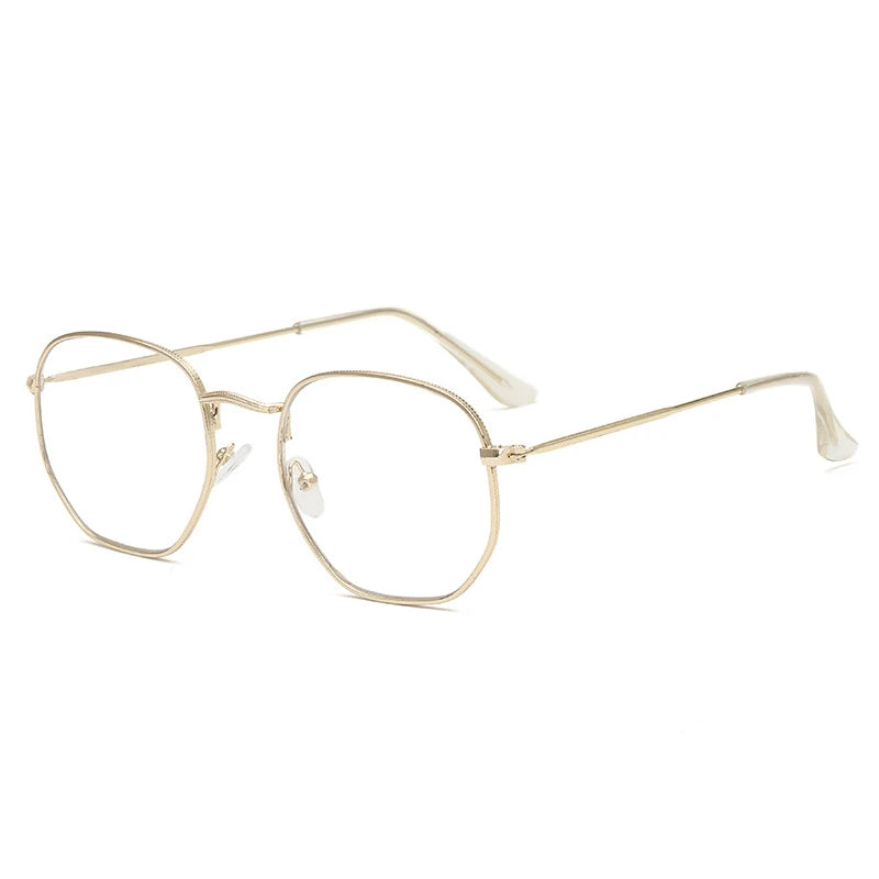 Vintage Metal Frame UV400 Driving Sunglasses