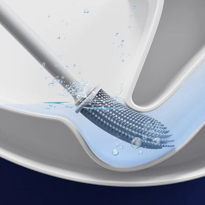 Wall-Mounted Toilet Brush