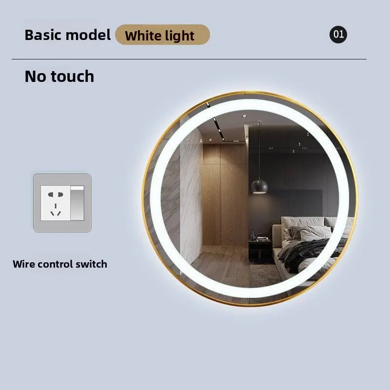 WallMounted Round Vanity Mirror