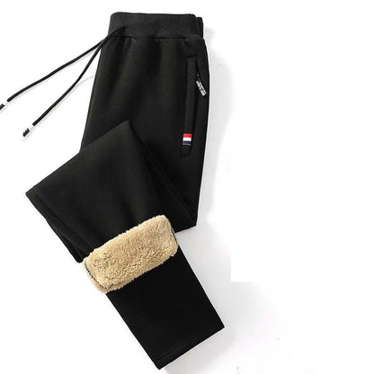 Warm Lambswool Casual Pants for Men