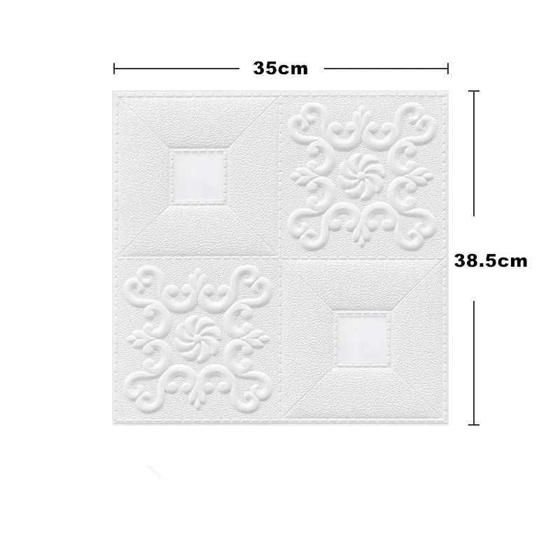 Waterproof 3D Self-Adhesive Foam Wall Stickers
