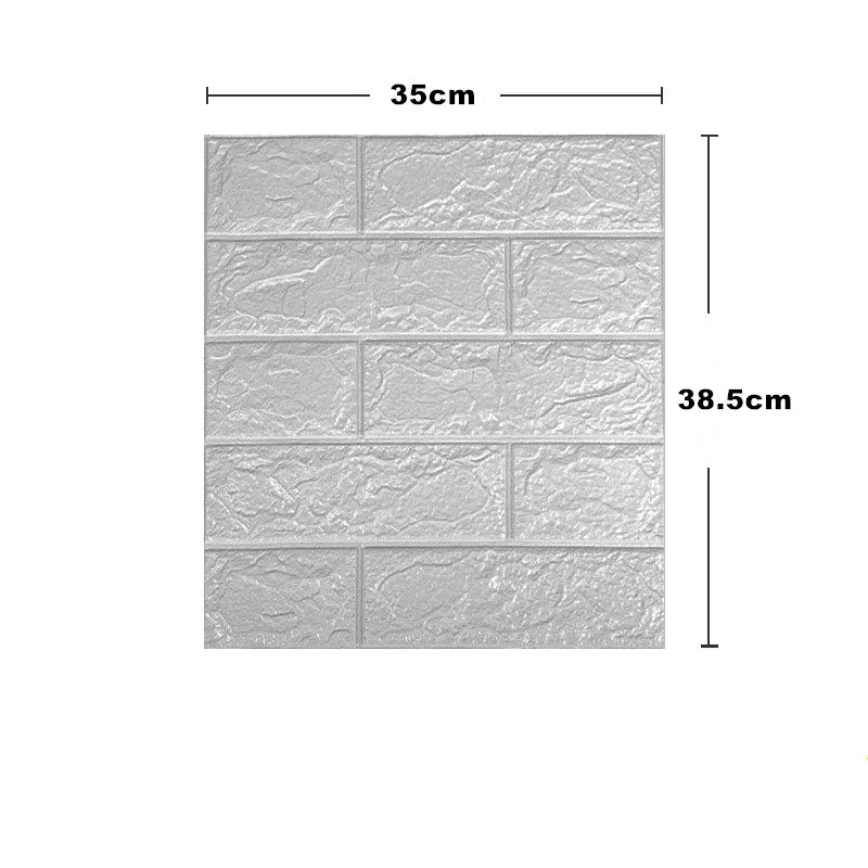 Waterproof 3D Self-Adhesive Foam Wall Stickers