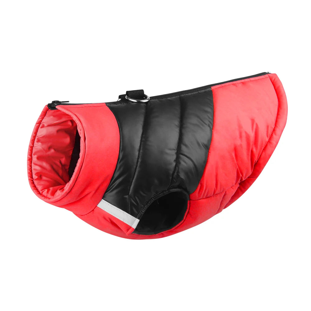 Waterproof Padded Zipper Dog Vest Jacket