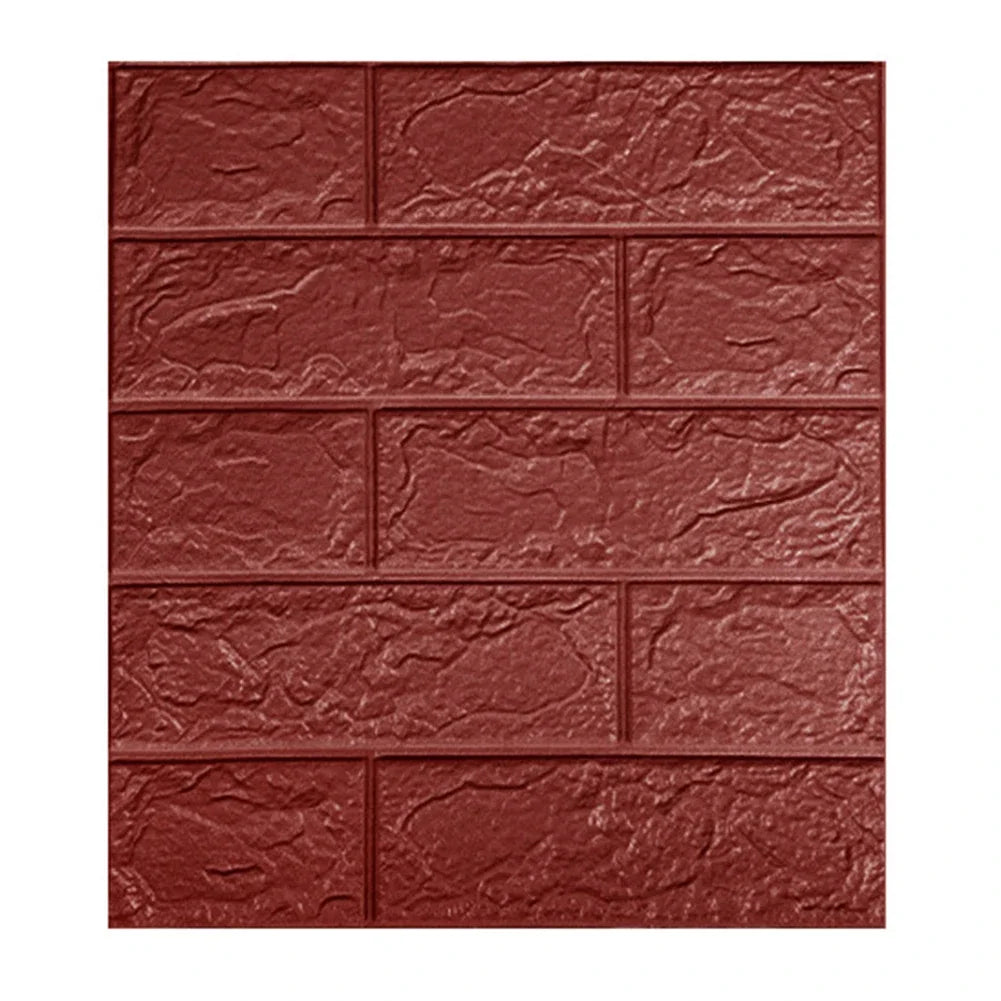 Waterproof Self Adhesive Home Decor Foam Wall Stickers