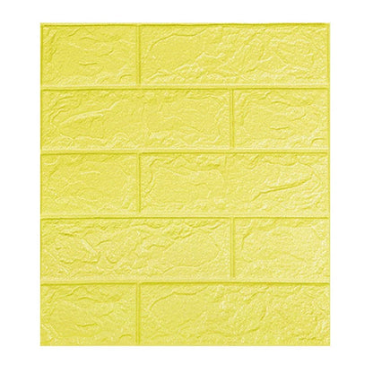 Waterproof Self Adhesive Home Decor Foam Wall Stickers