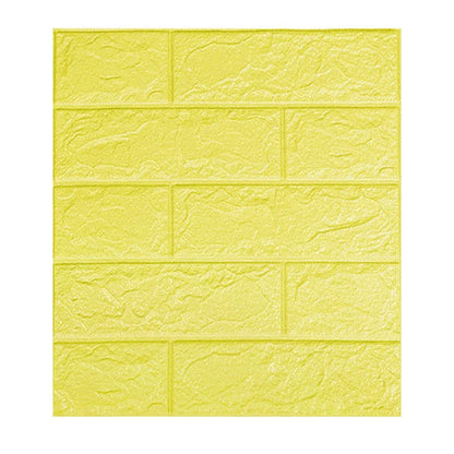 Waterproof Self Adhesive Home Decor Foam Wall Stickers