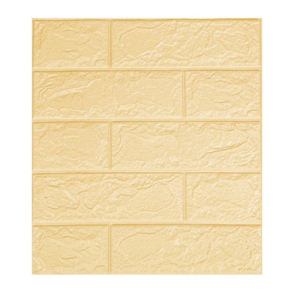 Waterproof Self Adhesive Home Decor Foam Wall Stickers