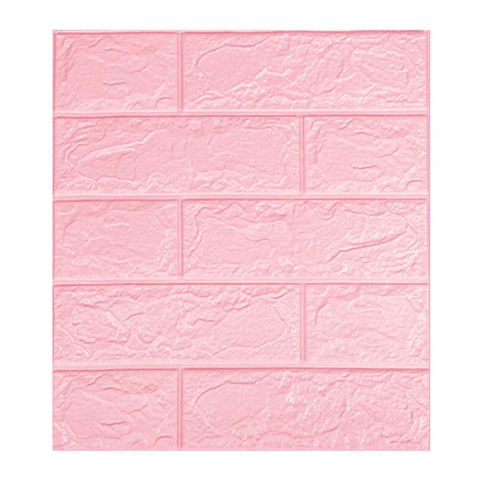 Waterproof Self Adhesive Home Decor Foam Wall Stickers