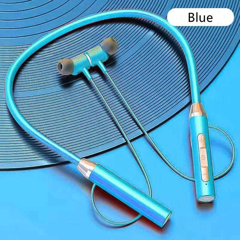 Waterproof Wireless Magnetic Neckband Earphones