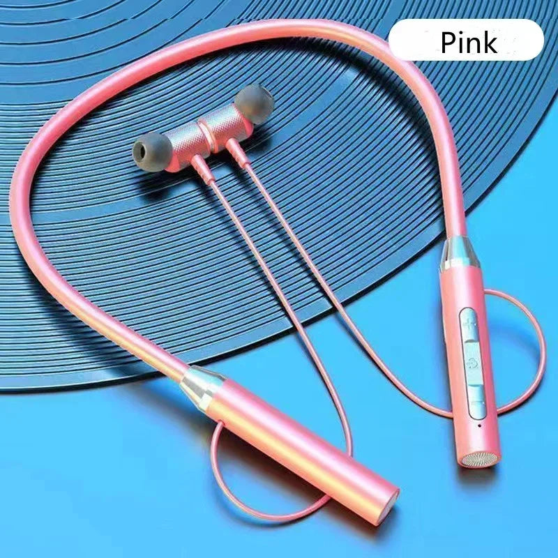 Waterproof Wireless Magnetic Neckband Earphones
