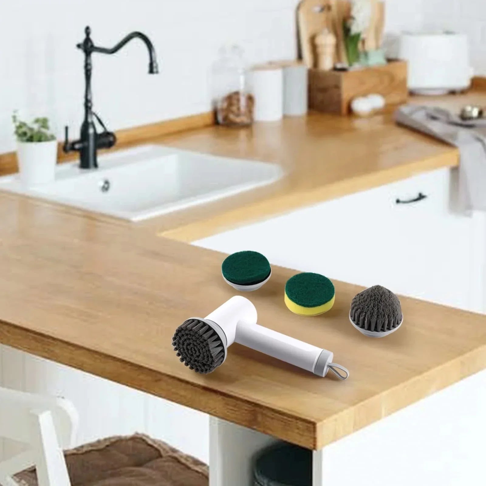 Wireless Electric Kitchen Dishwashing Brush