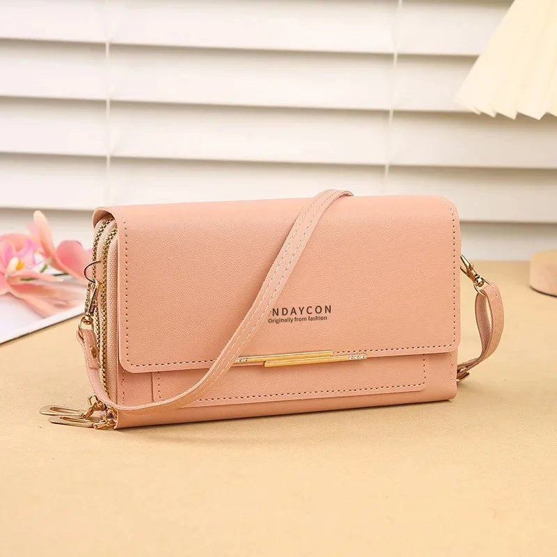 Women's Double Strap PU Mini Shoulder Bag