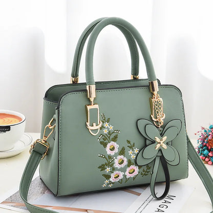 Women Embroidery Satchels Shoulder Bags