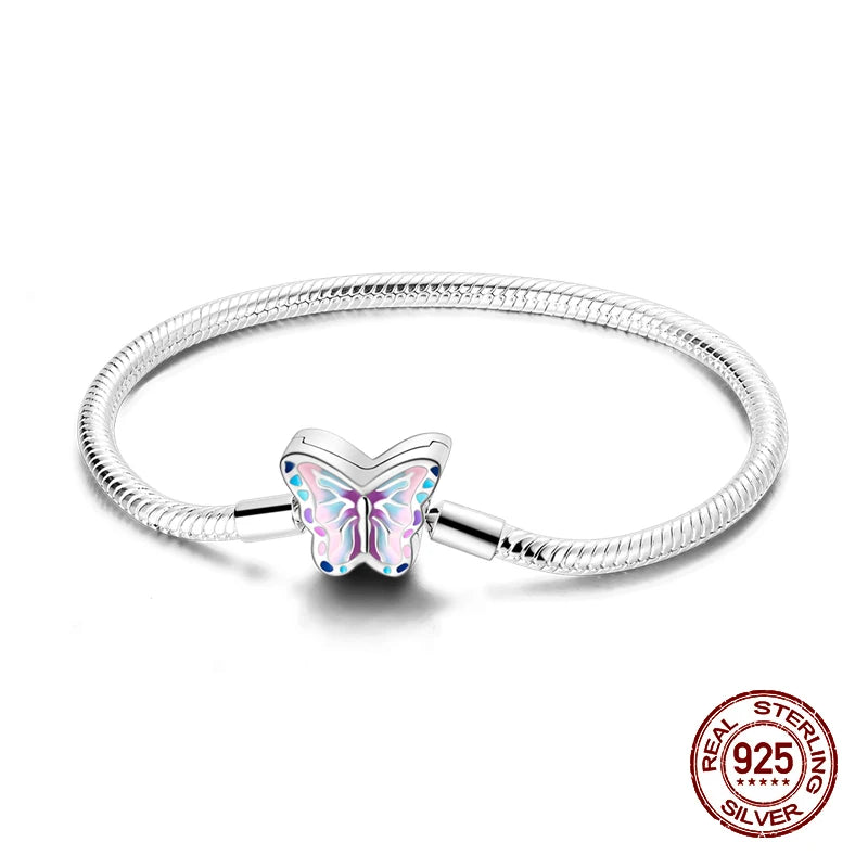 Women's HeartShape Snake Bone Bracelet