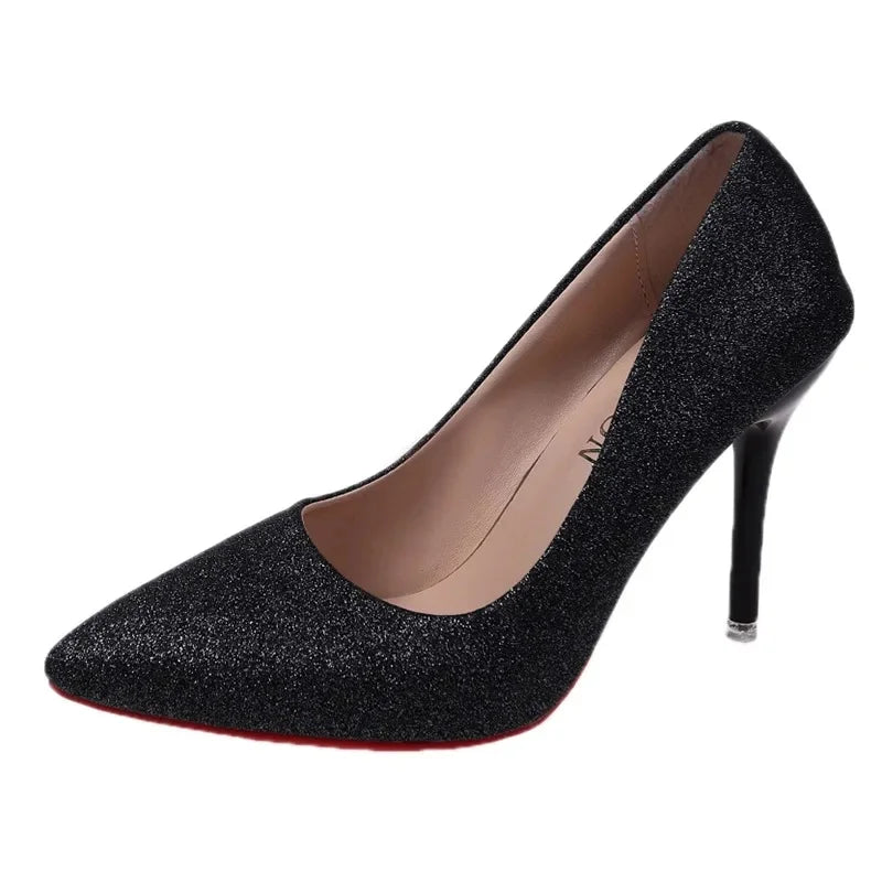 Women's High Heel Artificial Leather Shoes