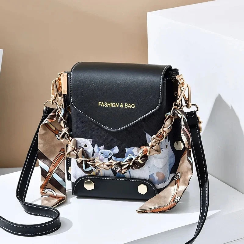 Women's Interior Slot Pocket Crossbody Phone Bag