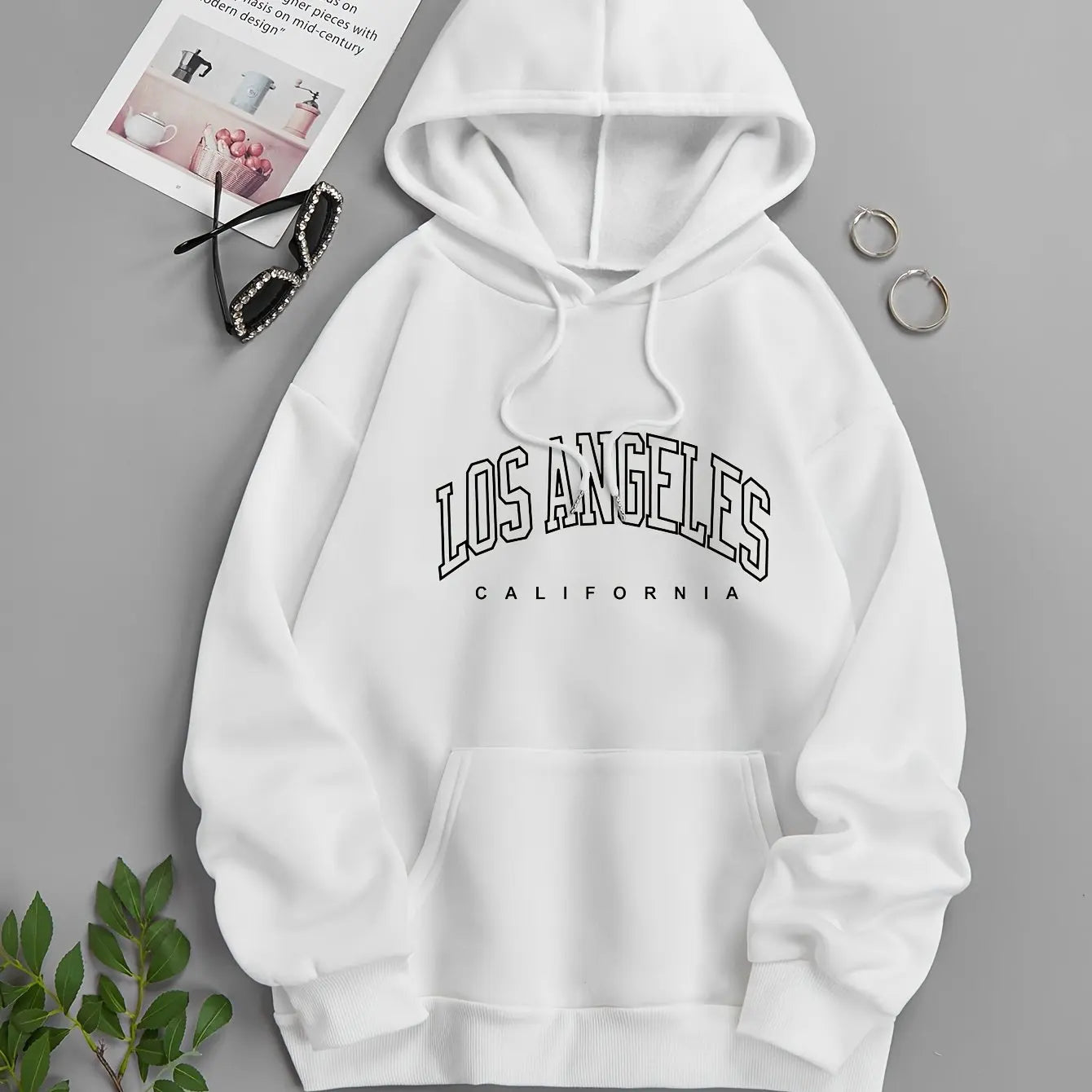 Women's Long Seleve Los Angeles Fleece Hoodies