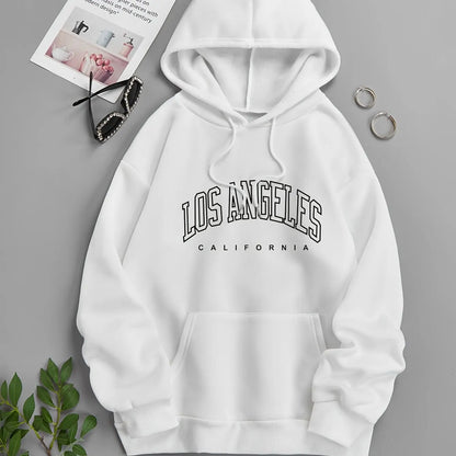 Women's Long Seleve Los Angeles Fleece Hoodies