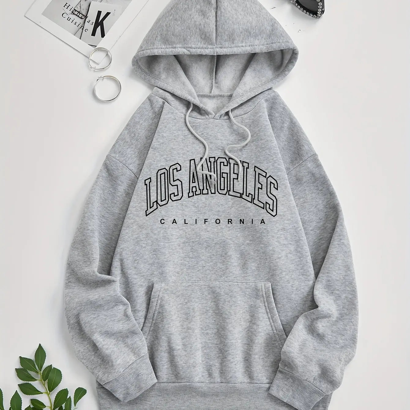 Women's Long Seleve Los Angeles Fleece Hoodies