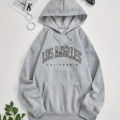 Women's Long Seleve Los Angeles Fleece Hoodies