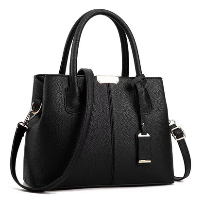 Women's Minimalist PU Leather Tote Bag