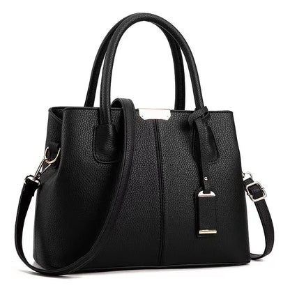 Women's Minimalist PU Leather Tote Bag