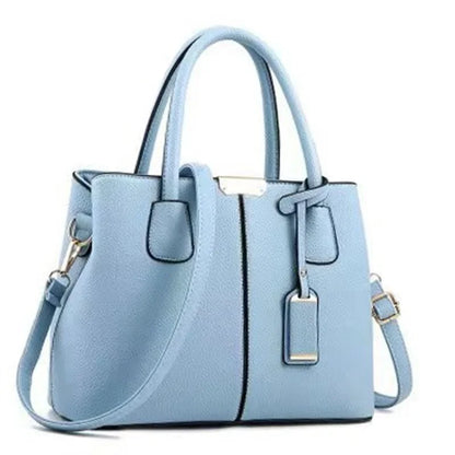 Women's Minimalist PU Leather Tote Bag