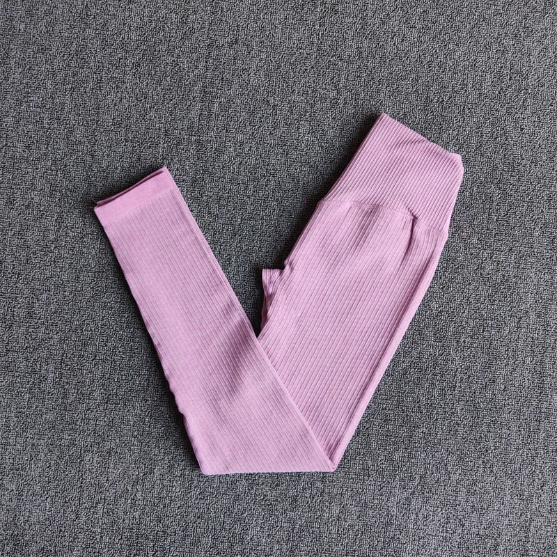 Women's Seamless High-Waisted Fitness Yoga Leggings